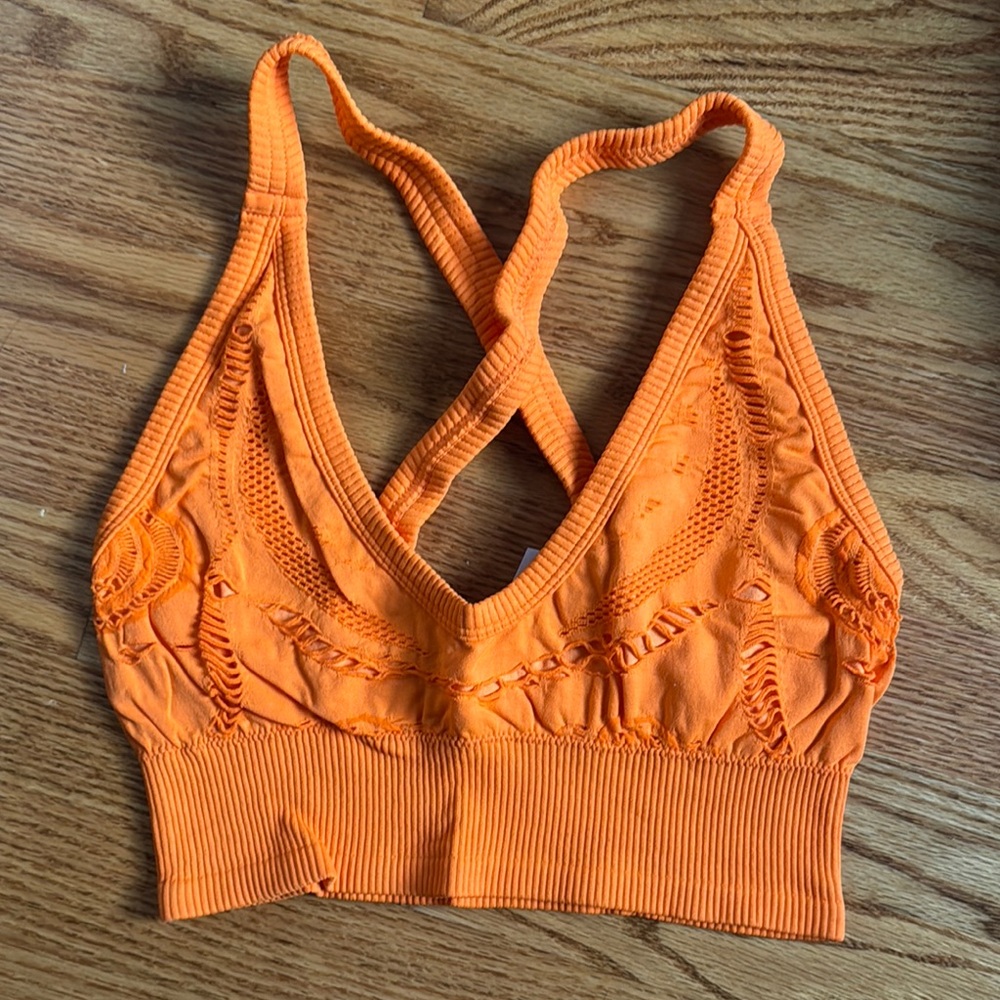 Balance Athletica Vibrant Orange Bralette